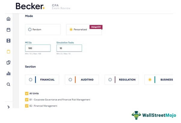Salient Features of Becker CPA Review 1-2