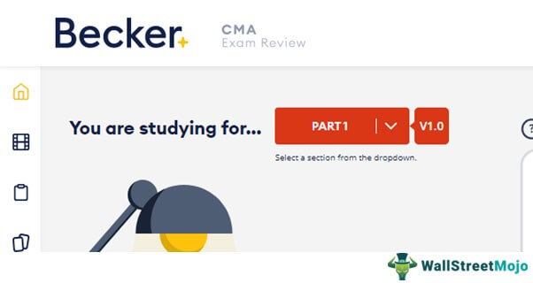 Becker’s CMA prep software - Step 1-1