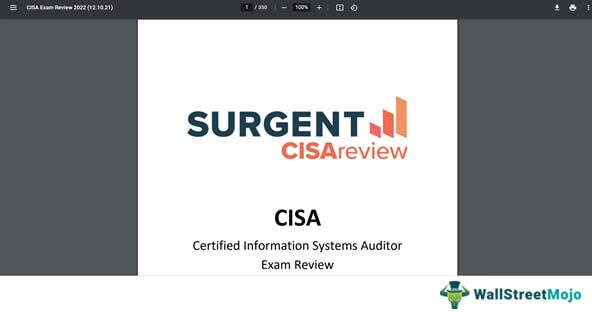 free demo class of Surgent CISA Review 21