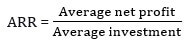 Accounting Rate of Return