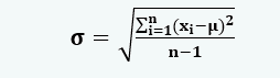 Deviation Formula