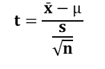 T-Distribution Formula