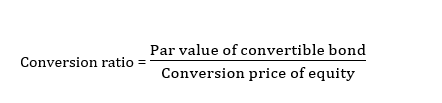 Conversion ratio formula