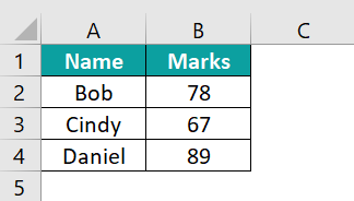 Excel Bar Chart - 1