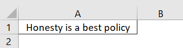 Substitute Function in Excel - 1