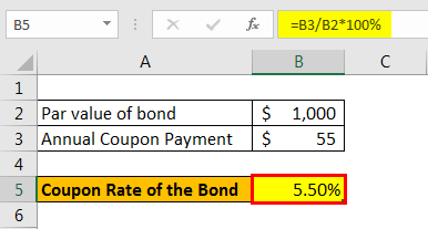 coupon rate formula example 2-2