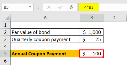 coupon rate formula example 3-1