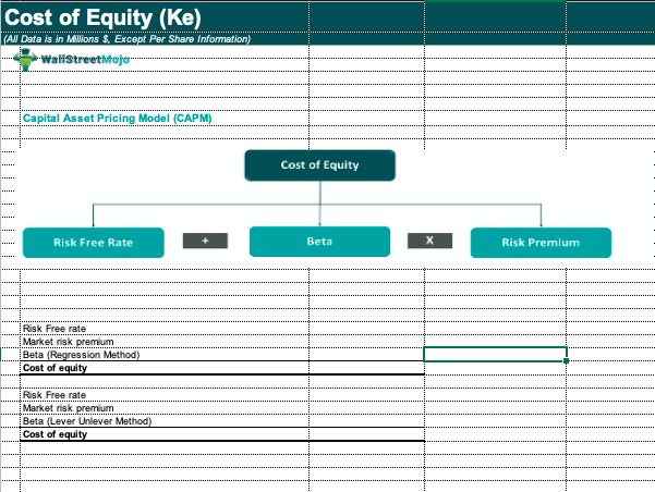 Cost of Equity (Ke)