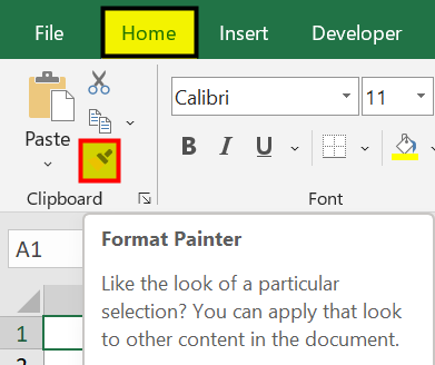 How to Use Format Painter in Excel