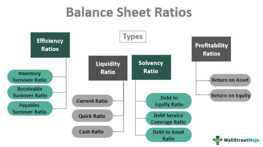 Balance Sheet Ratios Types