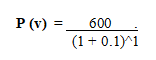 present value Example