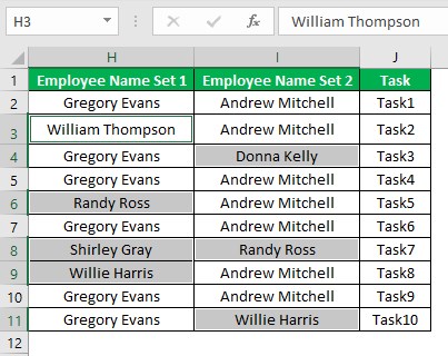 Go to Special Excel - Example 1 - Result