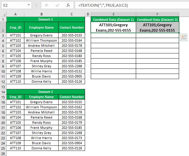 Go to Special Excel - Example 1 - Step 2