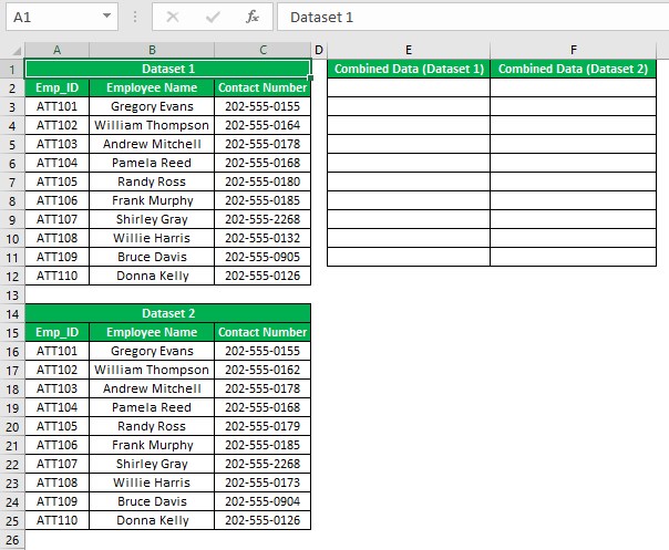 Go to Special Excel - Example 1