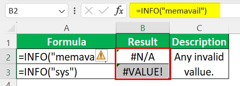 Info Function - FAQs 2