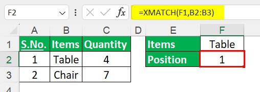 XMATCH function FAQs 1-1