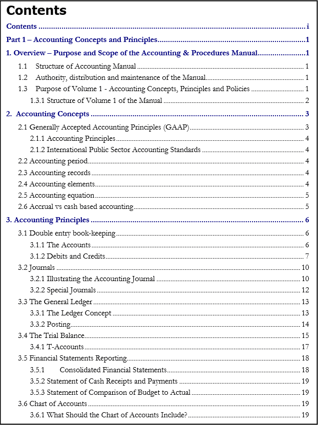 Accounting Manual - Example - 2-1