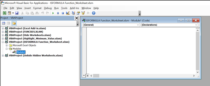 IsFormula function in VBA