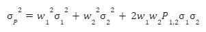 Global Minimum Variance Portfolio Formula