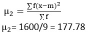 coefficient of kurtosis Example 2-1