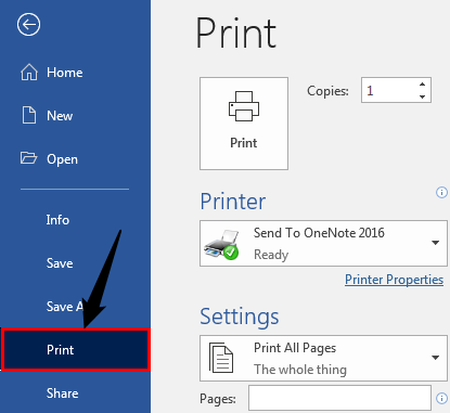 Print Labels From Excel - Example 3 - Step 6 - print