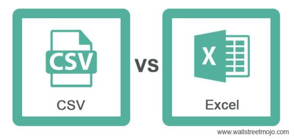 CSV vs Excel