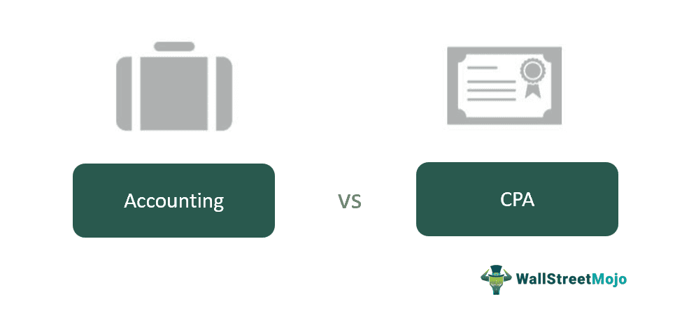 Accounting vs CPA