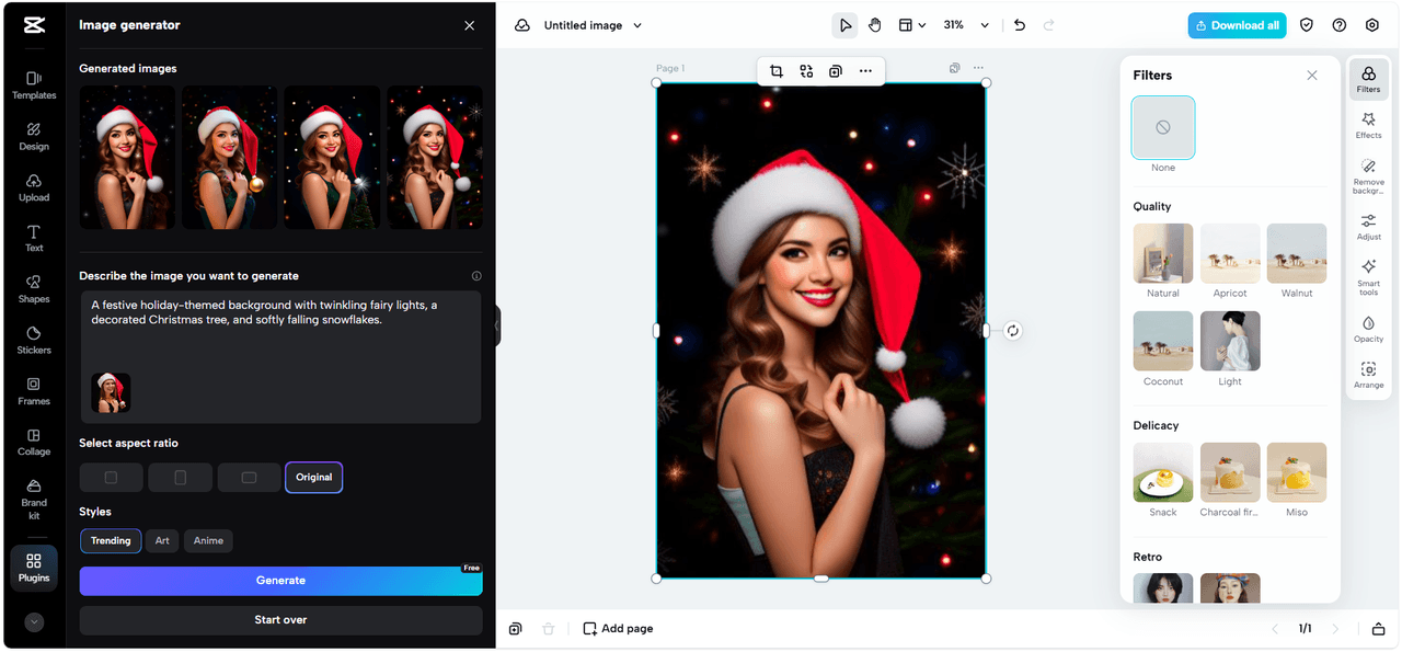 Editing in HD and 4K with Background Remover