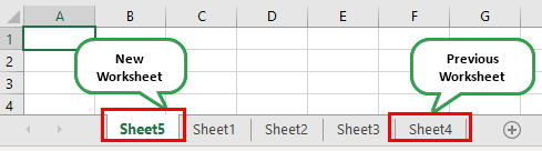 Excel New Sheet Shortcut