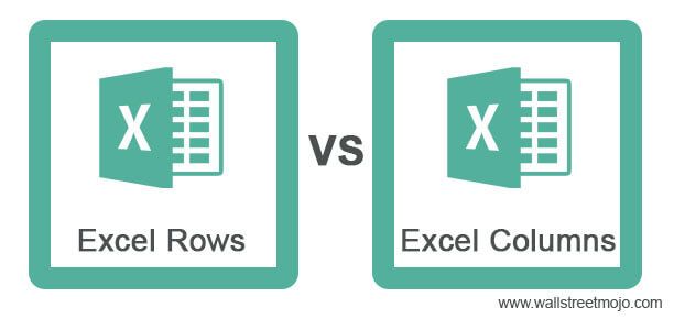 Excel Rows Vs Columns