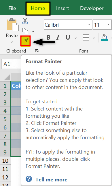 Excel Table Styles & Formats Excel FAQ 4-1.png