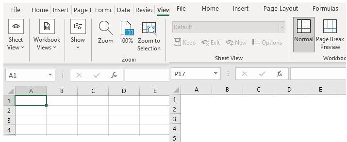 Gridlines In Excel