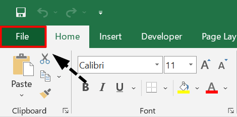 Insert Button in Excel FAQ 3-Step 1.png