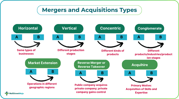 Mergers and Acquisitions Types