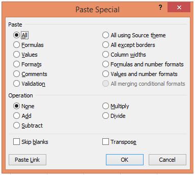 Paste Special in Excel (With Top 10 Shortcuts)