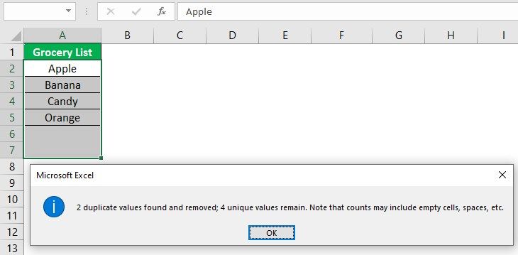 Remove Duplicates From Excel Column FAQ 1-1