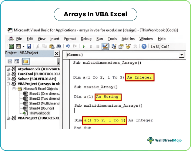VBA Arrays