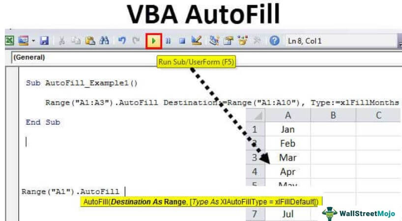 VBA AutoFill