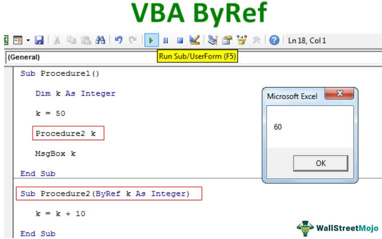 VBA ByRef Argument Type Mismatch