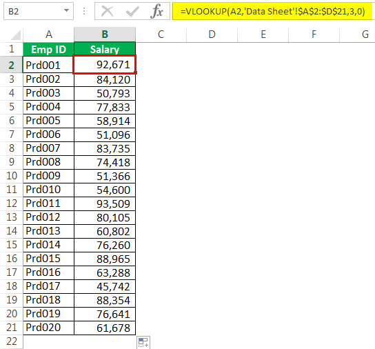 VLOOKUP from Another Sheet / Workbook