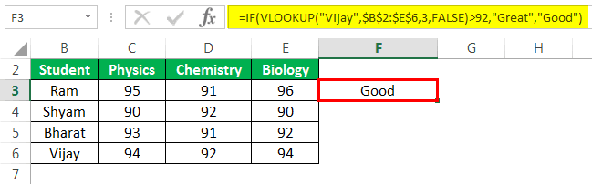 VLookup with IF Statement