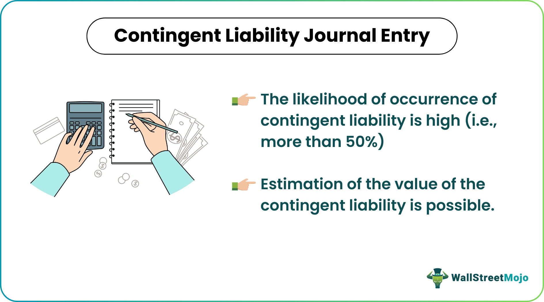 Contingent Liability Journal Entry